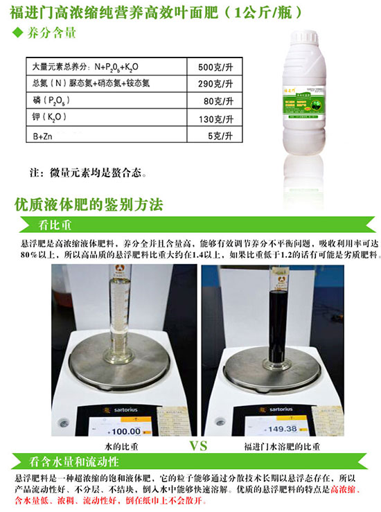 福進(jìn)門高效葉面肥1