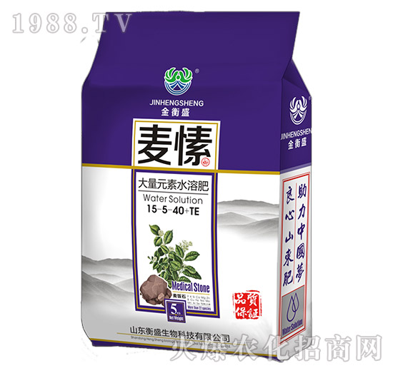 大量元素水溶肥15-5-40+TE-麥愫-金衡盛