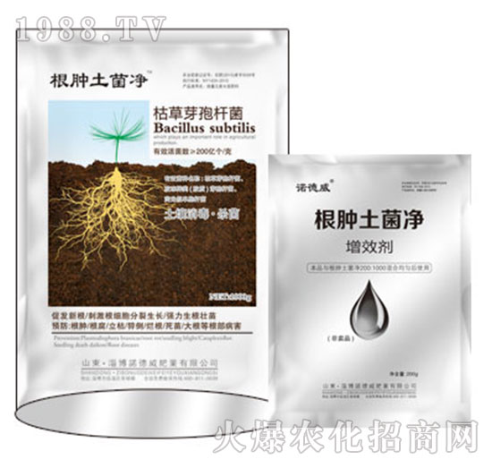 枯草芽孢桿菌+根腫土菌凈增效劑-諾德威