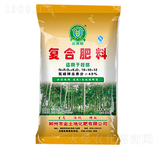 桉樹專用復(fù)合肥料18-10-12-超能量-金土地