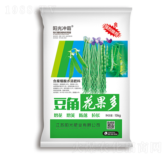 含腐植酸水溶肥料-豆角花果多-陽光沖霸-陽光肥業(yè)