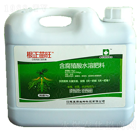 5kg含腐殖酸水溶肥料-根正苗旺-農(nóng)樂生物