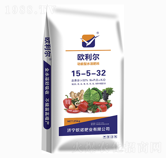 功能型水溶肥料15-5-32-歐利爾-歐諾