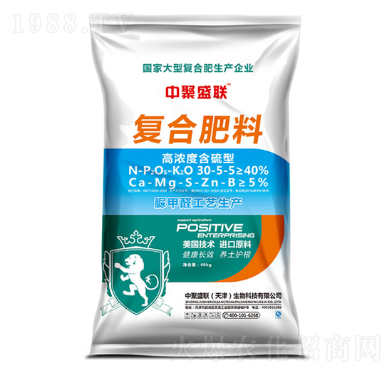 高濃度含硫型復合肥料肥料30-5-5-中聚盛聯(lián)-聚農(nóng)生物