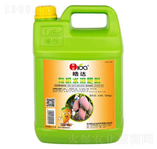 有機水溶肥料850ml-皓達(dá)農(nóng)業(yè)