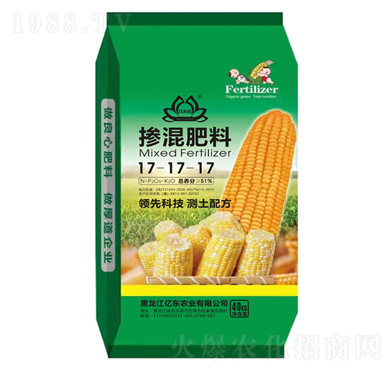 測(cè)土配方摻混肥料17-17-17-億東農(nóng)業(yè)