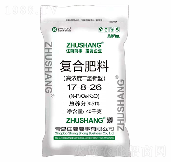 高濃度二氫鉀型復(fù)合肥料17-8-26-住商商事