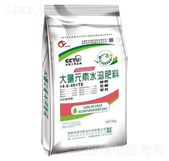 大量元素水溶肥料14-6-40+TE-華孜農(nóng)業(yè)