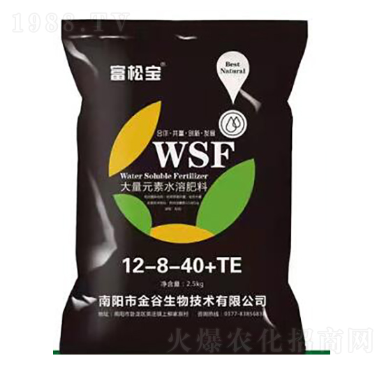 大量元素水溶肥料12-8-40+TE-金谷生物