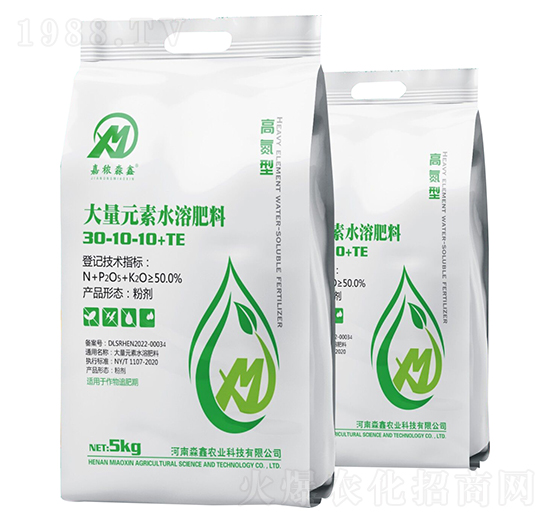 高氮型大量元素水溶肥料30-10-10+TE-淼鑫農(nóng)業(yè)