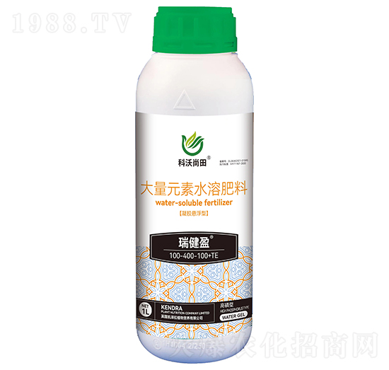 凝膠懸浮型大量元素水溶肥料100-400-100+TE-瑞健盈-科沃尚田