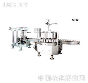 虹橋-GT18自動(dòng)高速洗罐灌裝封罐生產(chǎn)線罐頭封口機(jī)