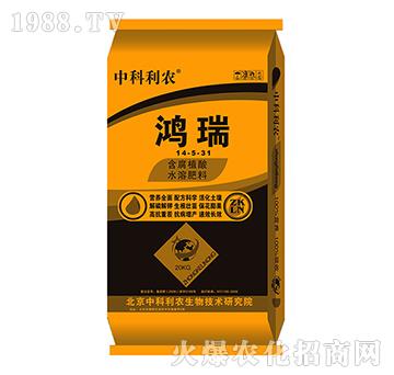 含腐殖酸水溶肥14-5-31-鴻瑞-中科利農(nóng)