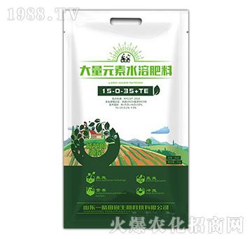 大量元素水溶肥料15-0-35+TE-幫幫田-一皓田園