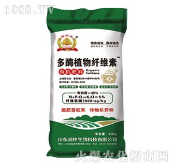 多酶植物纖維素有機(jī)肥料40kg-潤林生物