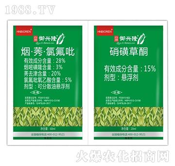 28%煙莠氯氟吡+15%硝磺草酮-百潤御興隆-百潤