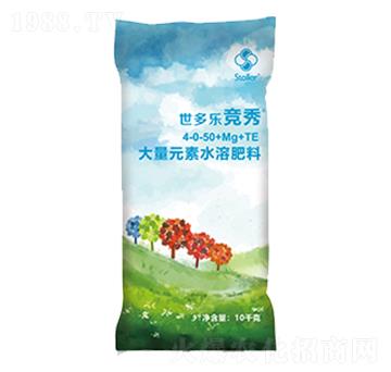 大量元素水溶肥料--4-00-50+Mg+TE-競秀-世多樂