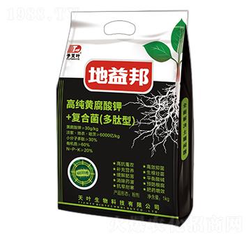 高純黃腐酸鉀+復(fù)合菌（多肽型）-地益邦-天葉生物