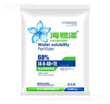 大量元素水溶肥料14-6-40+TE-海易澤-仕姆肥料