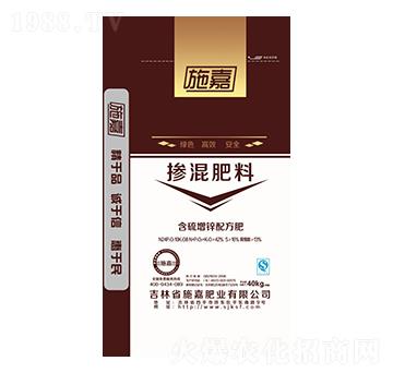 含硫增鋅配方摻混肥24-10-8-施嘉肥業(yè)