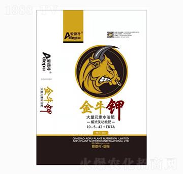 金牛鉀大量元素水溶肥10-5-42+EDTA-愛(ài)德樸