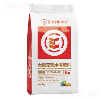 高鉀型大量元素水溶肥料13-7-40+TE-匯樸