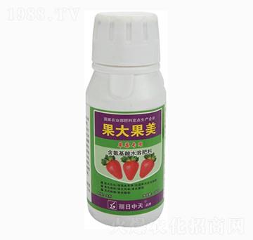 草莓專用含氨基酸水溶肥料-果大美-中天肥業(yè)