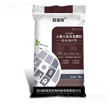 大量元素水溶肥料10-5-35+TE-歐諾克