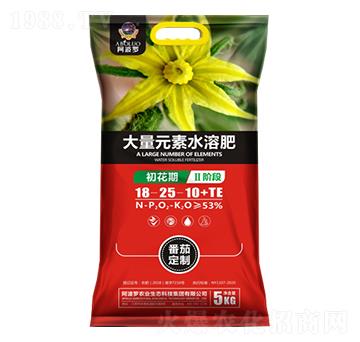 番茄專用大量元素水溶肥18-25-10+TE-阿波羅