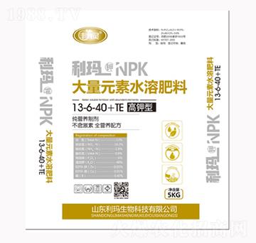 大量元素水溶肥料13-6-40+TE-豐力靈-利瑪生物